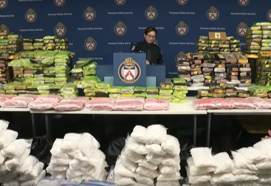 Toronto police make city’s largest ever drug bust