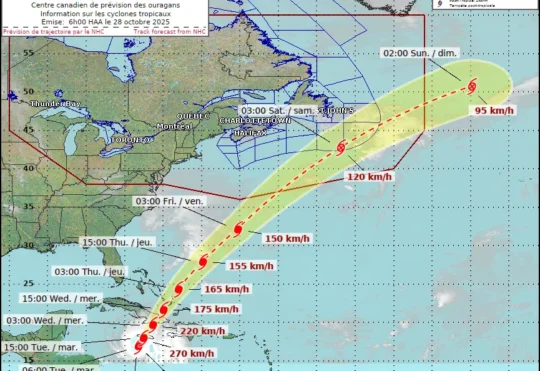 Hurricane Melissa intensifies to Category 5 as it nears Jamaica