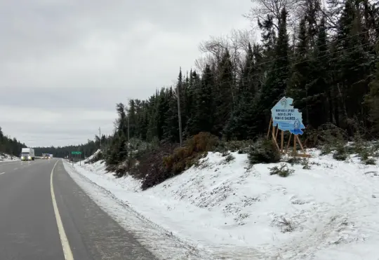 Treaty #3 unveils new signage