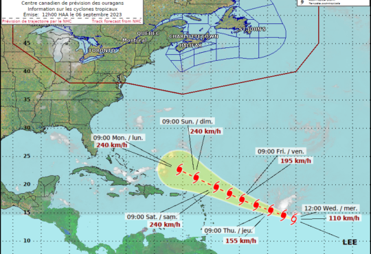 Lee expected to become ‘extremely dangerous’ hurricane