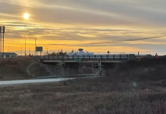 Tusket overpass work to be completed next month
