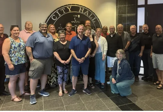 Mayor and Councillors represent on Zone 2 UMNB board