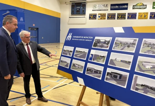 $5M for gym renos at Université de Moncton