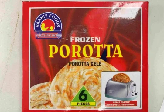 Vanity Foods frozen porotta recalled across Ontario
