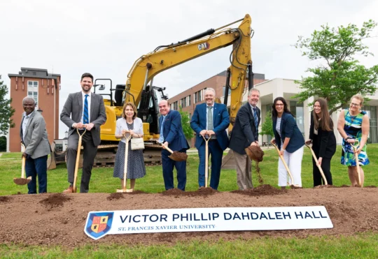 St. FX breaks ground on new medical research facility