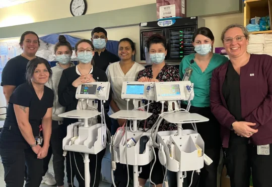 New vitals carts to enhance patient care at South Shore Regional Hospital
