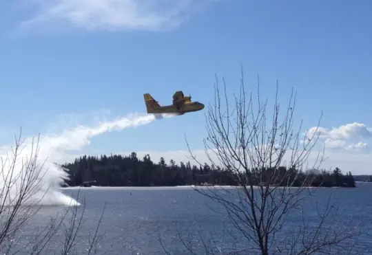 Province buying new helicopter water bombers after severe wildfire season