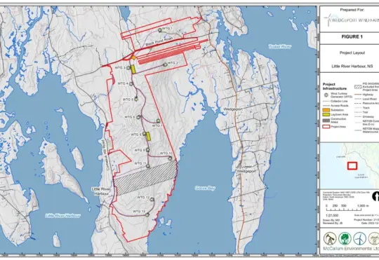 Argyle hosting meeting on Wedgeport Wind Farm project