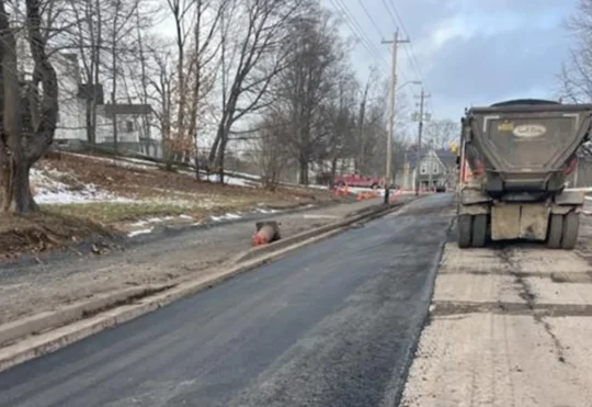 Update on roadwork in Antigonish