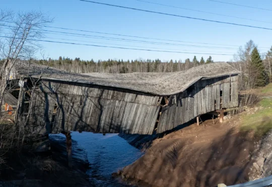 Another N.B. covered bridge demolished