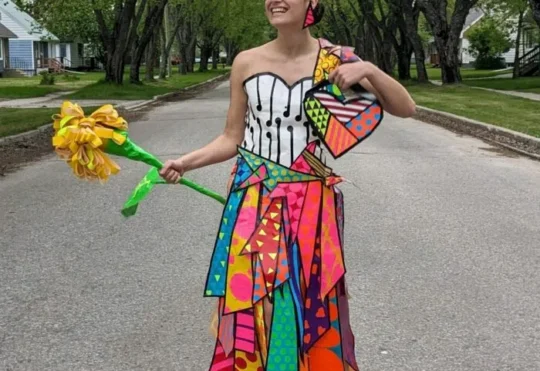 Ontario teen creates Duck Tape prom dress for chance to win $15k