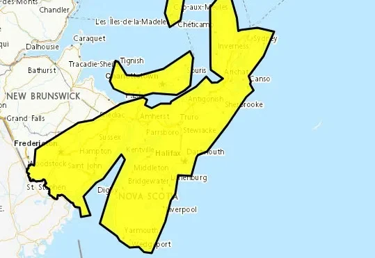 Storm to bring high winds, heavy rain to N.S.
