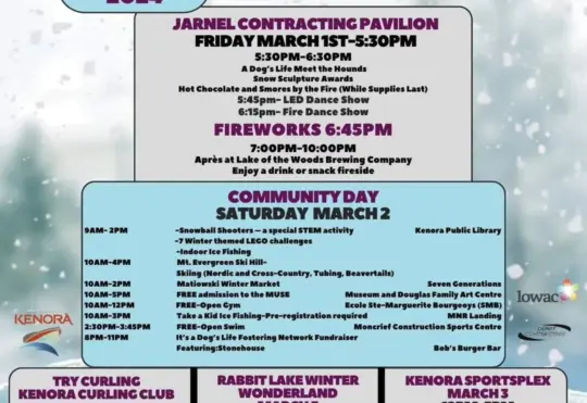 Winter Weekend of Wonder this weekend