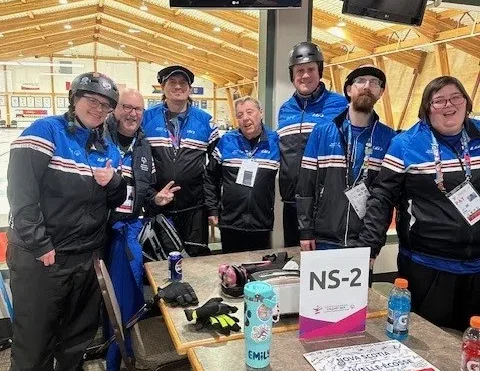 Yarmouth curling team wins bronze at Special Olympics